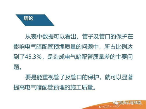 电气敷管工程质量控制与通病防治